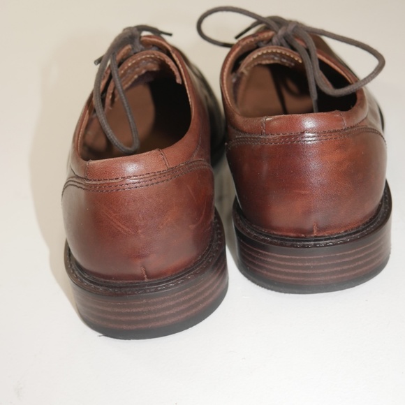 Johnston & Murphy Leather Tabor Cap Toe Shoes